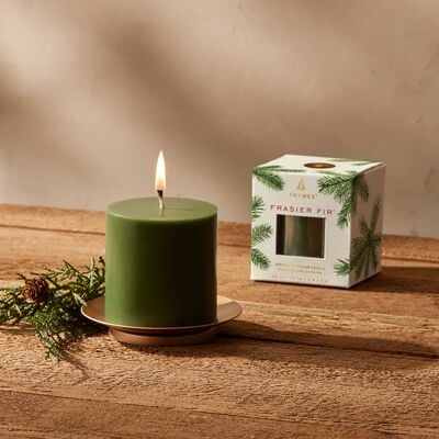 Fraiser Fir Aromatic Pillar Candle Small