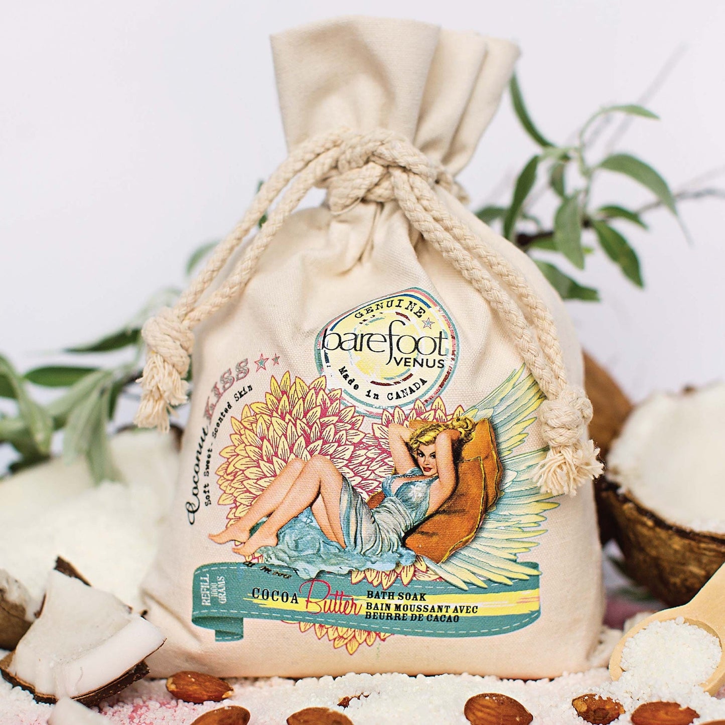 Coconut Kiss~Bath Soak with Cocoa Butter