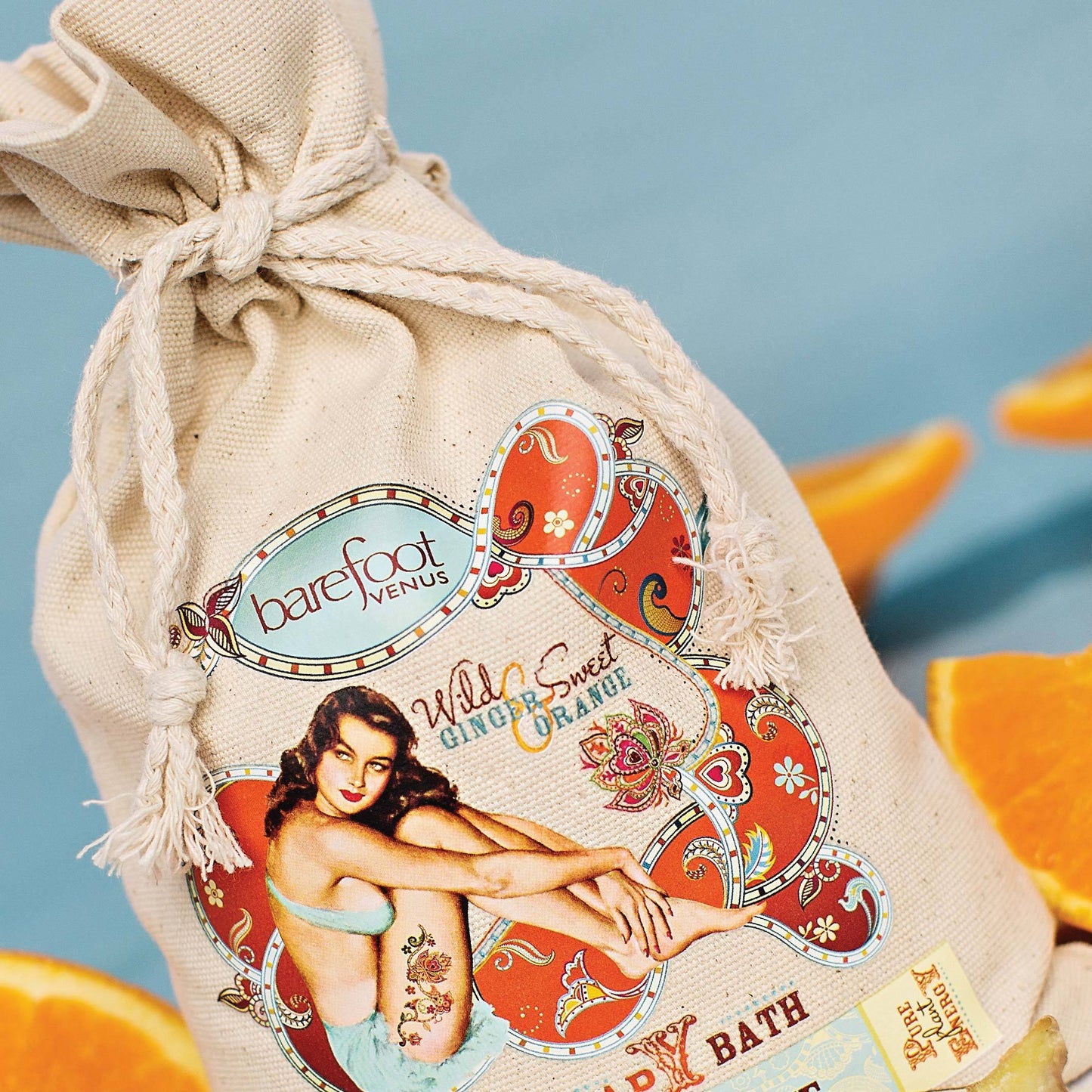 Wild Ginger & Sweet Orange~Oat Therapy Bath
